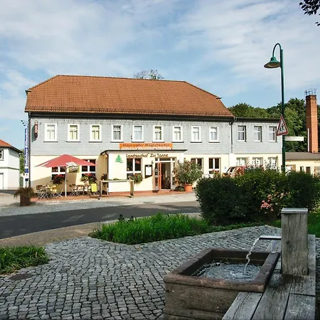 Szálloda Landgasthof Zur Tanne Waltershausen